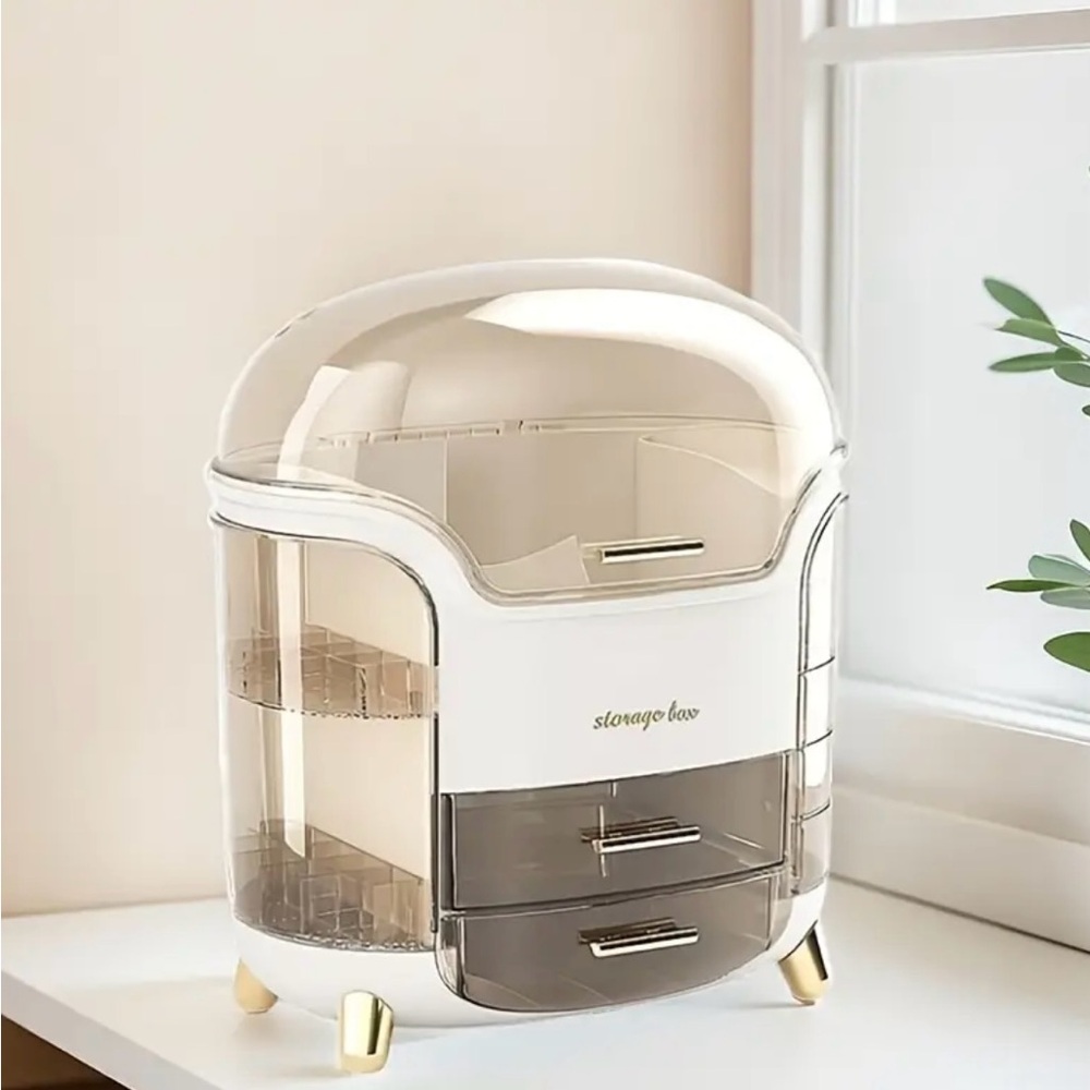 COPY - White Storage Box with Lid - Picture 4 of 5